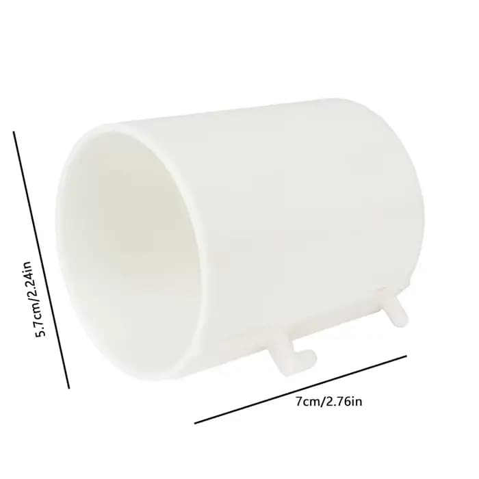 Boîte de rangement en plastique pour accessoires de panneau perforé DIY, sans perçage, avec crochets