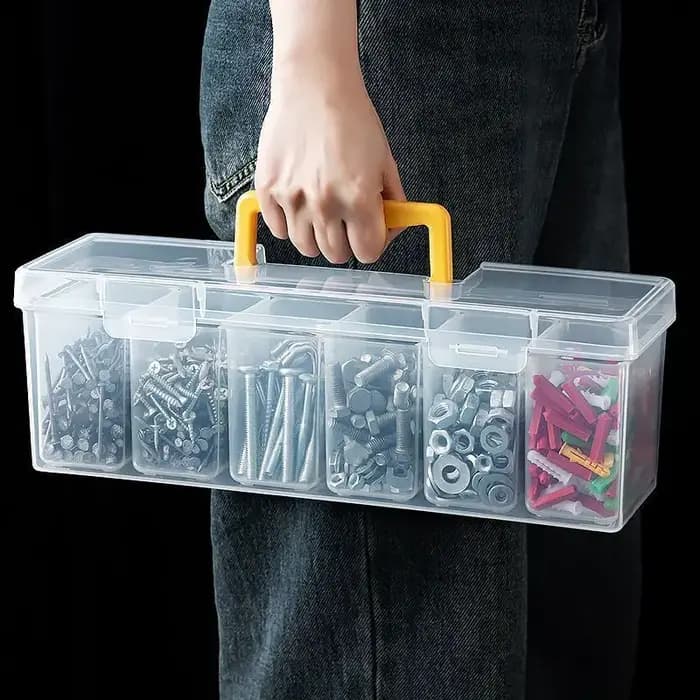 Boîte de rangement pour outils et pièces de quincaillerie domestique