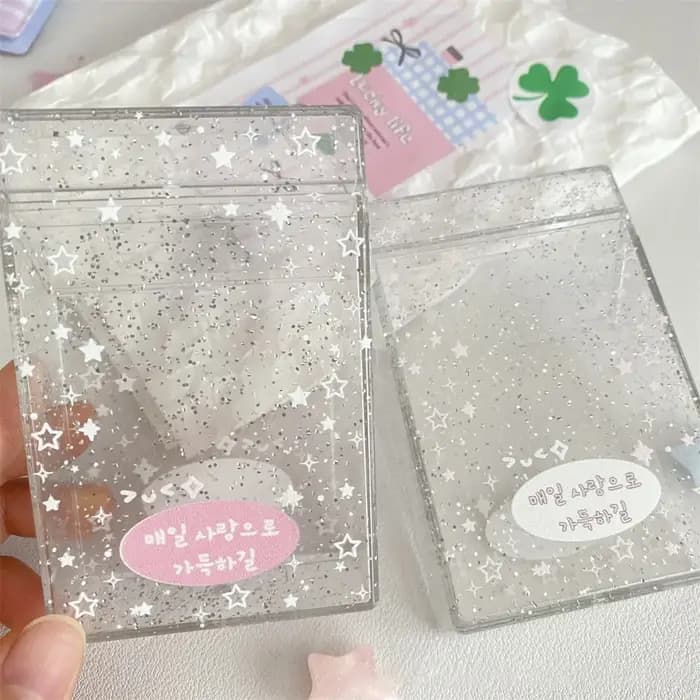 Boîte de Rangement en Plastique Multifonction pour Cartes et Photos