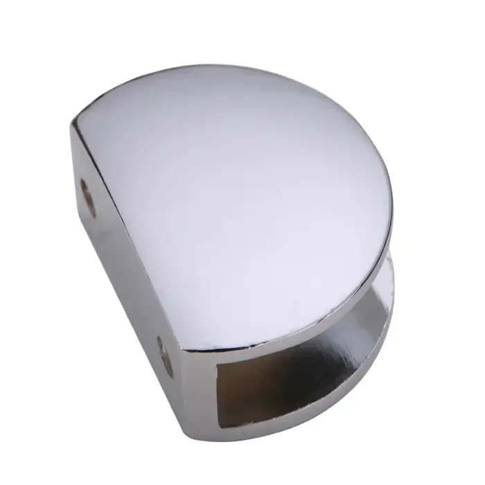 Supports d'étagère en alliage de zinc chromé