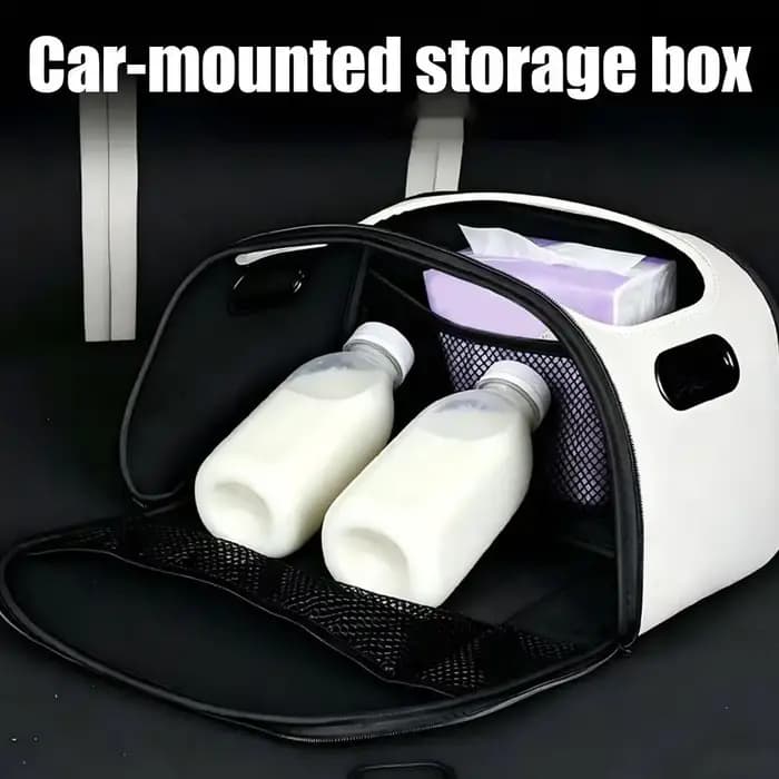 Boîte de rangement multifonctionnelle pour voiture