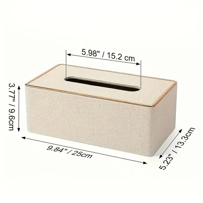 Boîte à mouchoirs en cuir de Style européen, avec conception créative de calandre de voiture pour bureau, maison et Restaurant