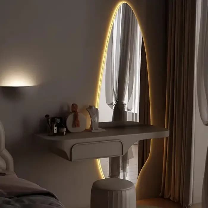 Étagère organisateur Coiffeuse femmes Design maquillage luxe