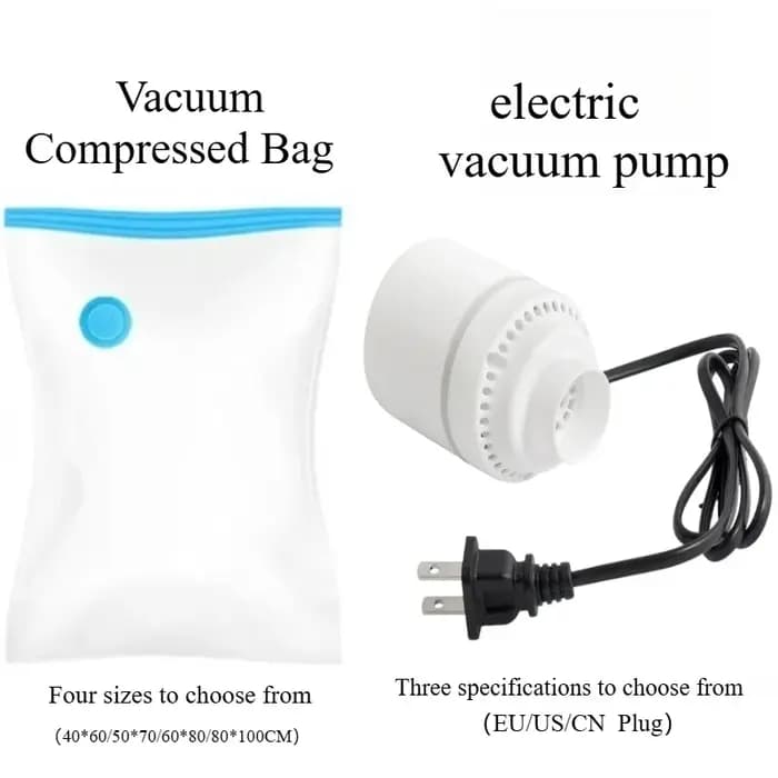 Pompe à sac sous vide électrique