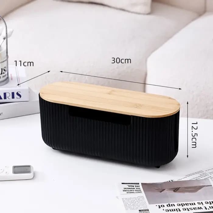 Boîte de rangement de câbles de bureau de qualité avec couvercle