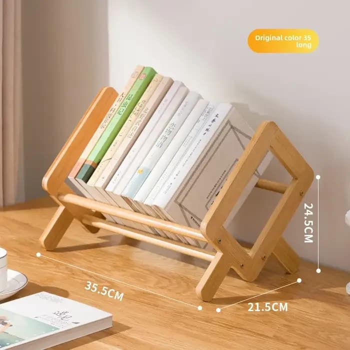 Étagère de bureau bibliothèque Table de chambre petite étagère multicouche salon bureau rangement bi