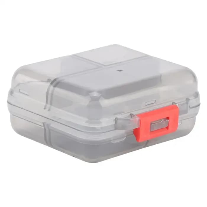 Boîte à pilules avec 7 compartiments, organiseur de médicaments compact, boîte à comprimés avec couv