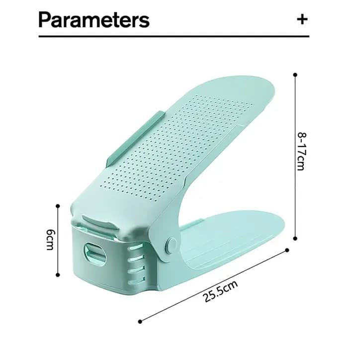 Étagères de rangement réglables pour chaussures