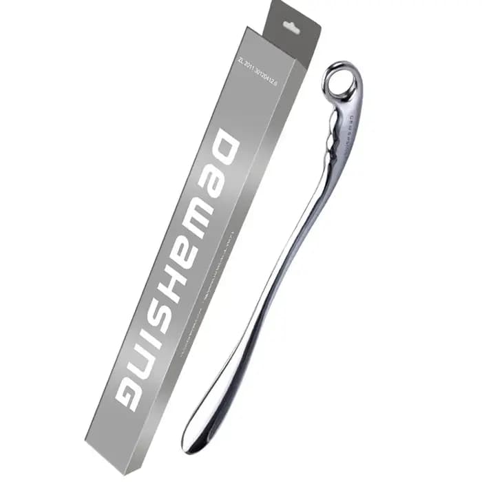 Corneaux à chaussures professionnels en métal, manche Long, alliage de 52cm de longueur pour un port pratique des chaussures, corne en cuir, cuillère suspendue à talons hauts