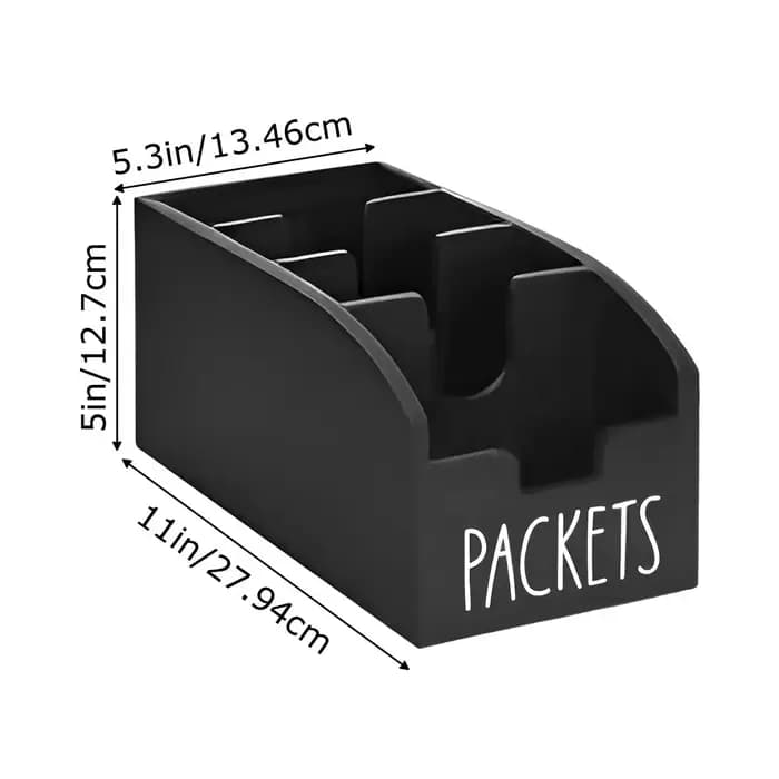 Boîte de rangement pour sachets d'épices de cuisine
