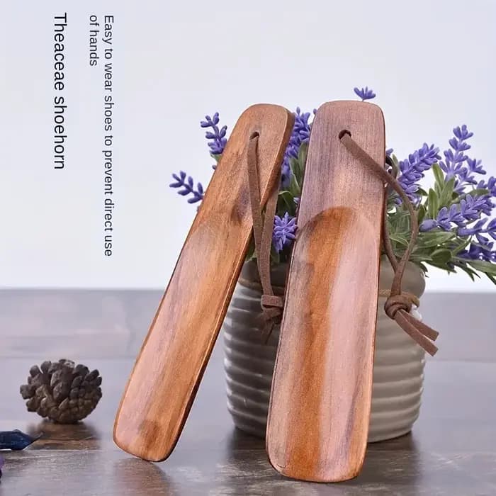 Chausse-pied en bois anti-rayures