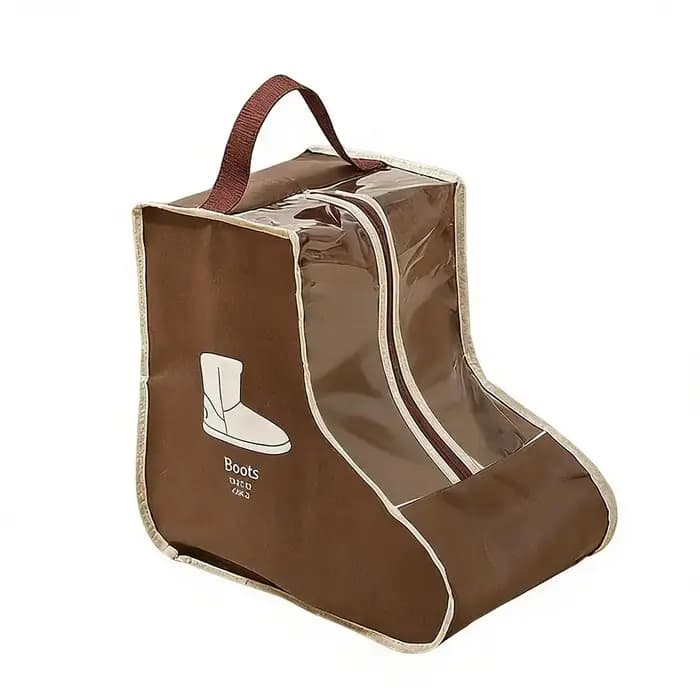Sac de rangement portable pour bottes de voyage, organisateur de chaussures anti-poussière, pochette