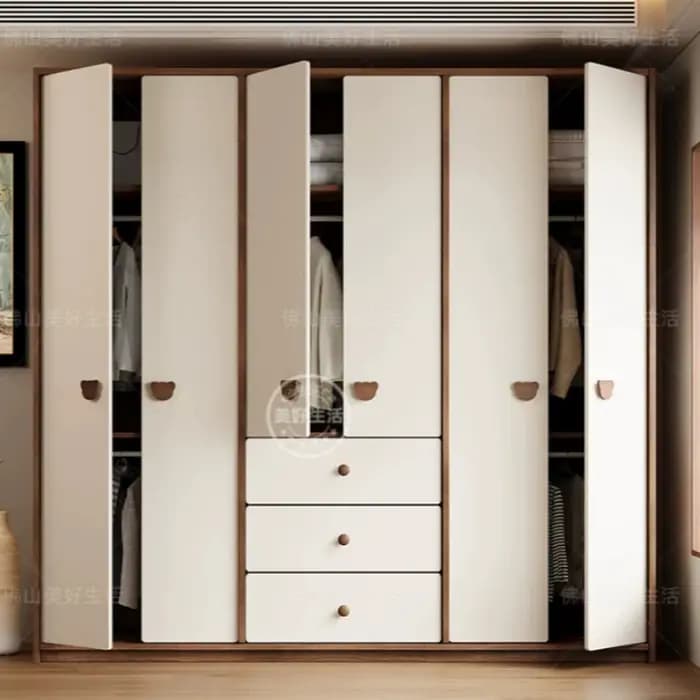 Armoire bibliothèque mignonne en bois massif