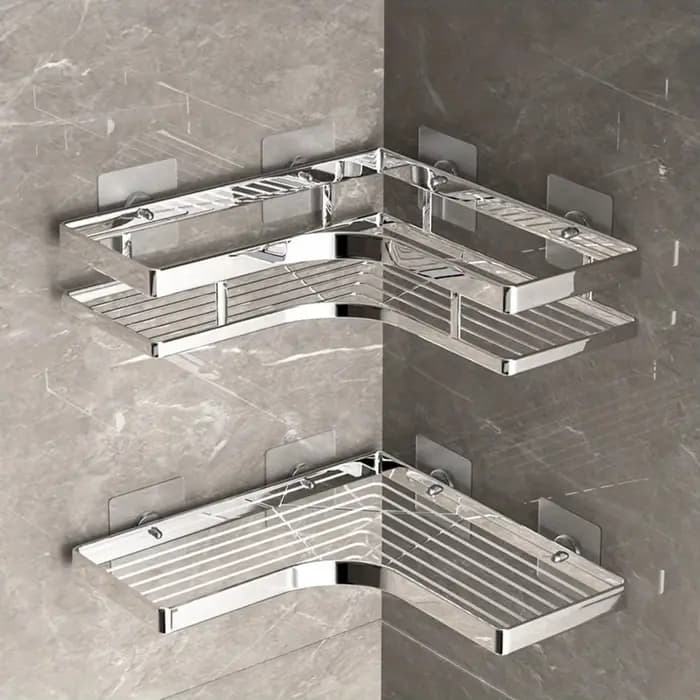 Étagère de montage drainable en acier inoxydable
