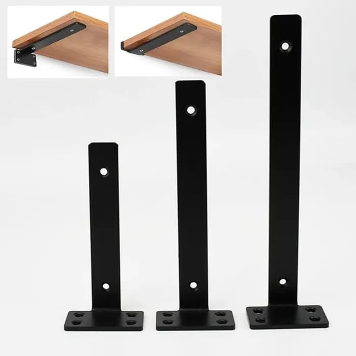  1 jeu de supports d'étagère flottants