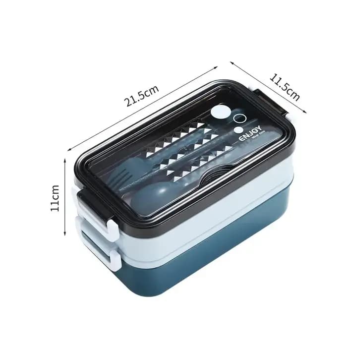 Boîte à lunch chauffante au micro-ondes en acier inoxydable
