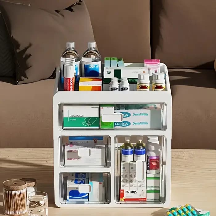 Boîte à médicaments multi-couches de grande capacité
