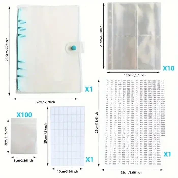 Ensemble de rangement pour peinture diamant avec cadre en métal