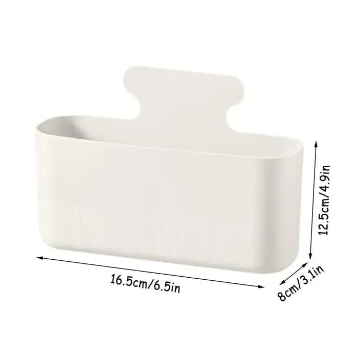 Boîte de rangement murale non perforée pour réfrigérateur domestique