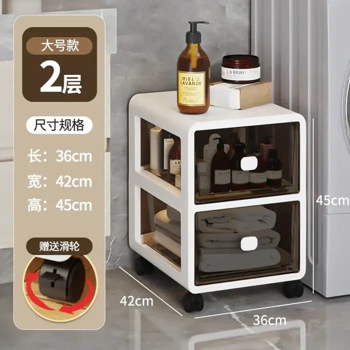 Armoire de rangement de salle de bain ABS écologique