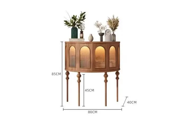 Armoire à manger sur pied
