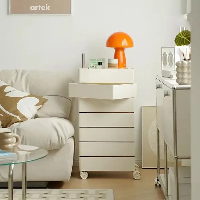 Armoire de rangement rotative à 360 degrés