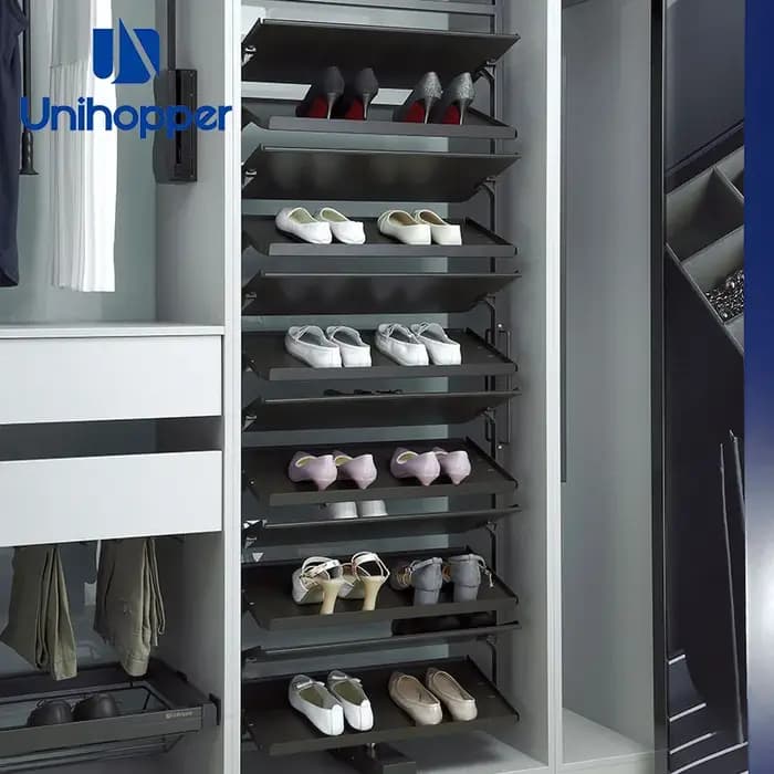 Unihopper armoire moderne 360 rotatif étagère à chaussures organisateur de rangement