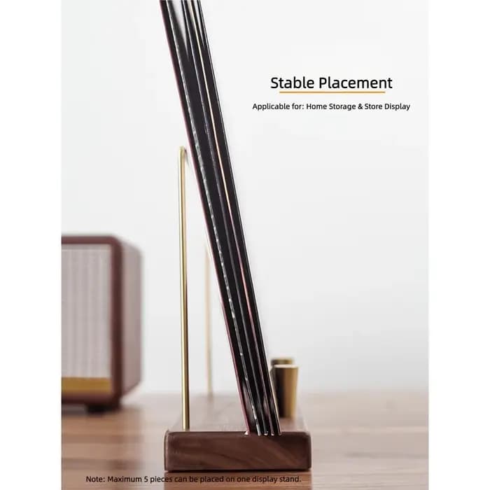 Support de rangement pour disques vinyles