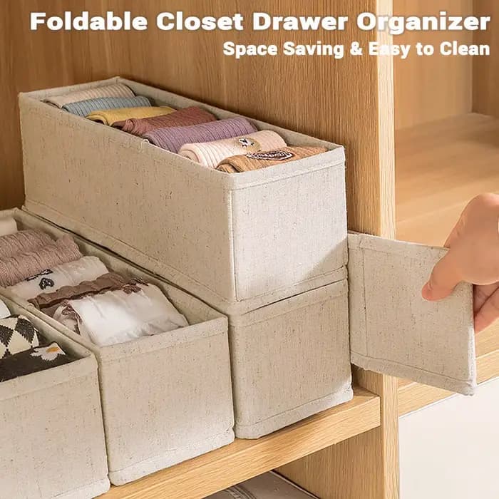 Organisateur de rangement de placard de type tiroir