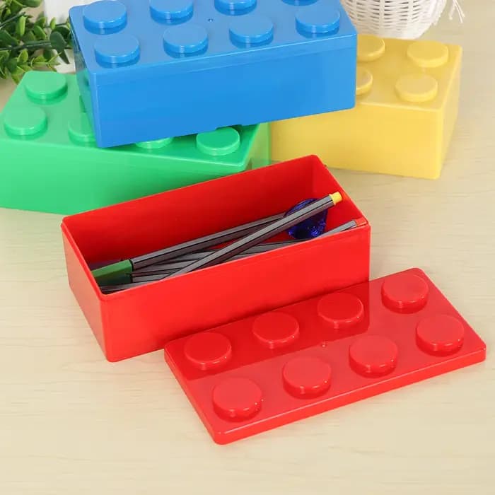 Boîte de rangement de blocs de construction