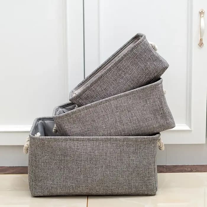 Paniers de Rangement Pliants pour Jouets d'Enfants