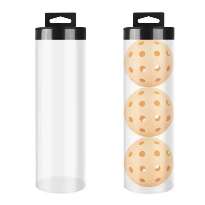 Nouveau Boîte de rangement de Pickleball transparente avec couvercle