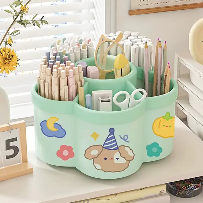 Porte-stylo rotatif de grande capacité