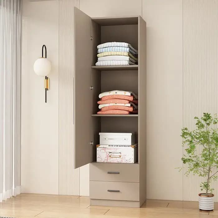 Armoire d'angle économique pour chambre à coucher