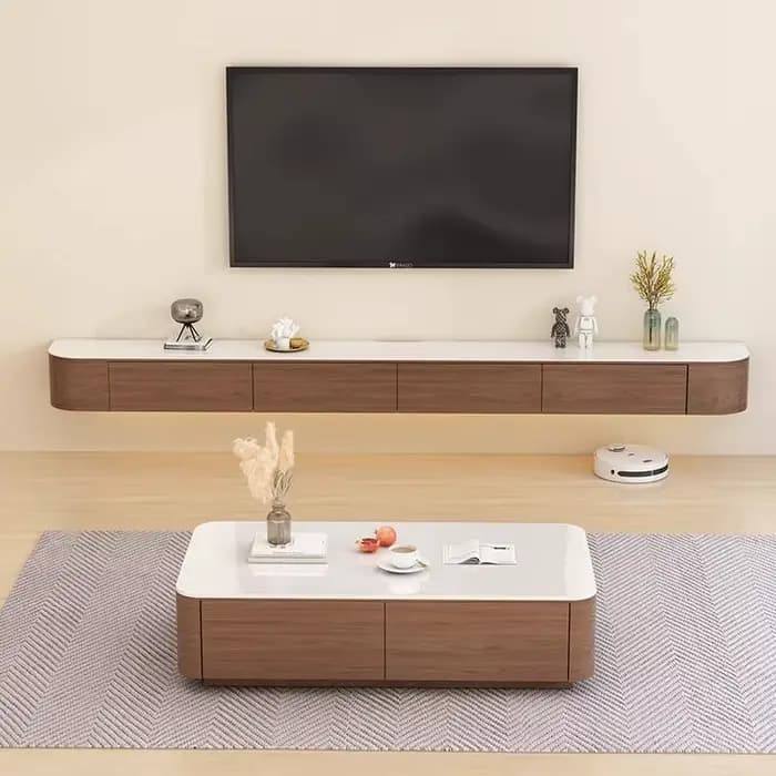 Meuble Tv moderne italien Durable mural Premium