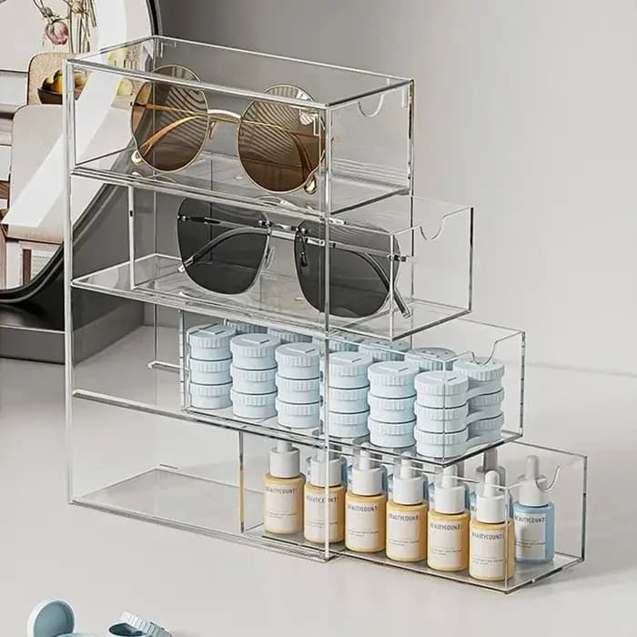 Boîte de rangement de cuisson en acrylique Transparent
