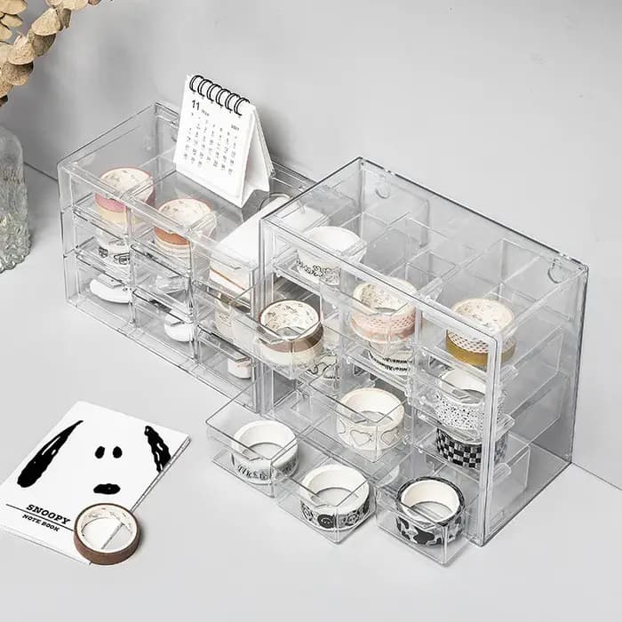 Boîte de rangement multifonctionnelle pour cosmétiques
