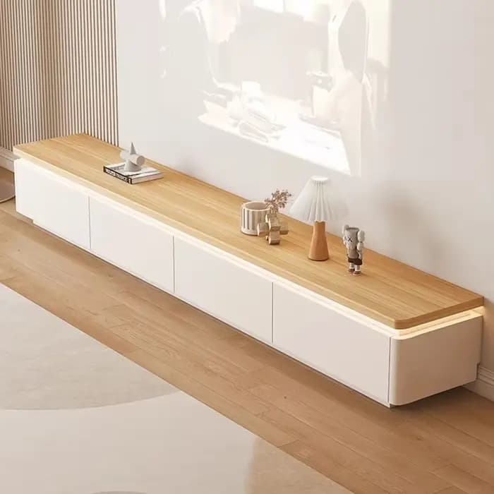 Meuble TV de rangement moderne pour salon