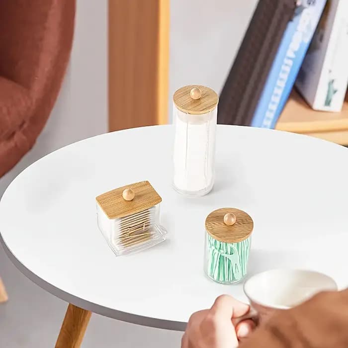 Boîte de rangement pour cotons-tiges