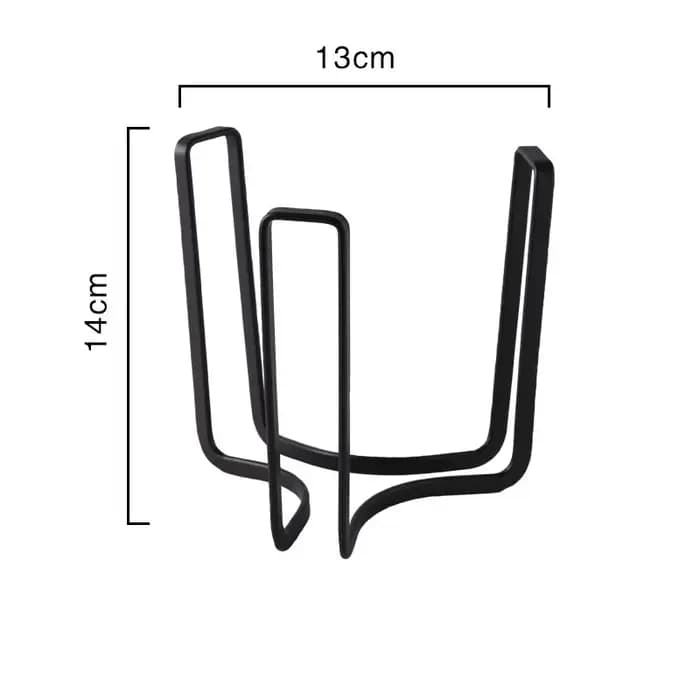 Étagère de rangement pour bols et assiettes en métal