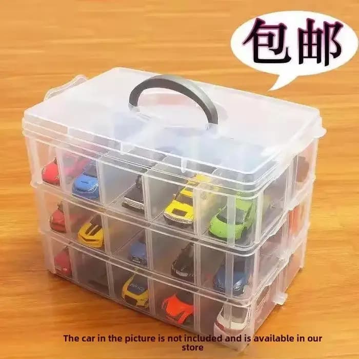 Mini boîte de rangement pour modèle de voiture