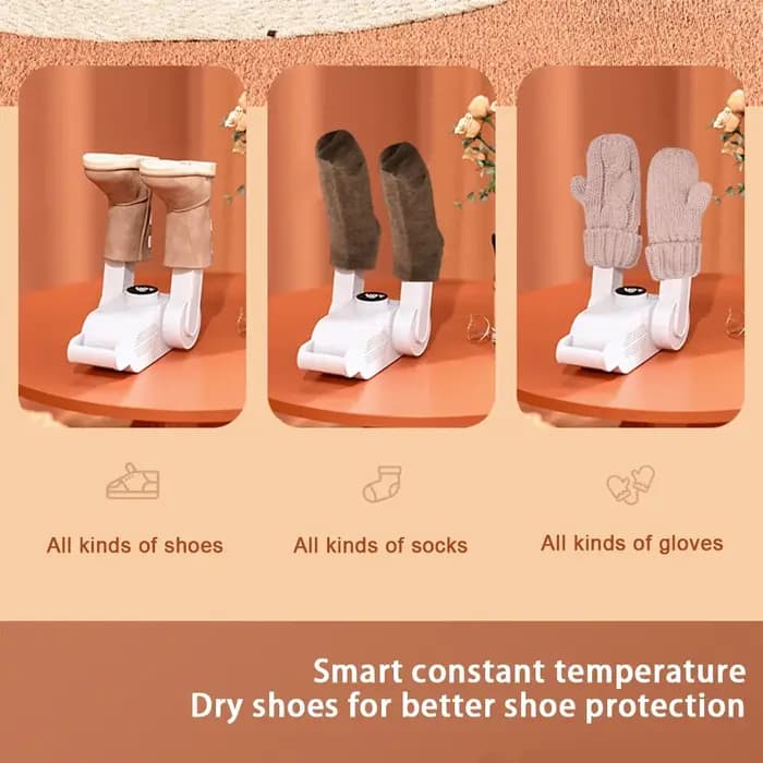 Sèche-chaussures pliant intelligent à température constante, désodorisant, séchoir rapide, appareil de déshydrater les bottes, nouveau