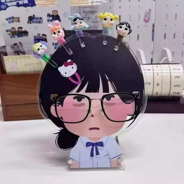Étagère de rangement pour lunettes de dessin animé