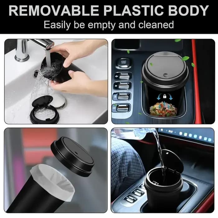 Poubelle portable pour voitures