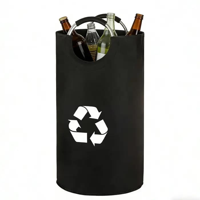 Panier de rangement pliable 82L pour bouteilles vides