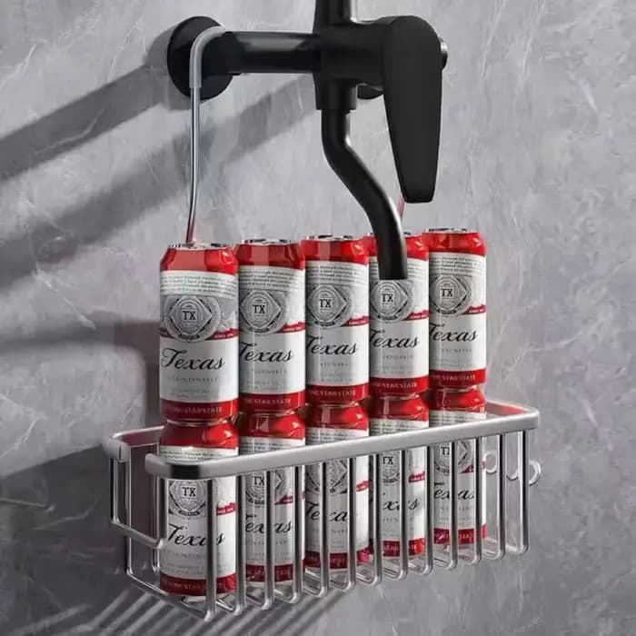 Étagère amovible sans perçage en aluminium