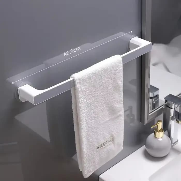 Support de rangement pour serviettes de salle de bain, 1 pièce, toilettes, sans poinçonnage, support