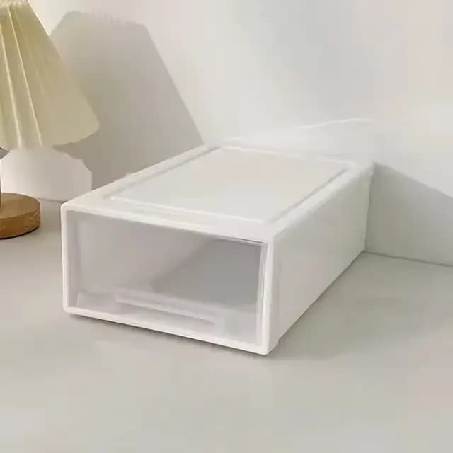 MELStyle-Boîte de rangement de bureau empilable, boîte de tri de maquillage et de bijoux, cuisine, m