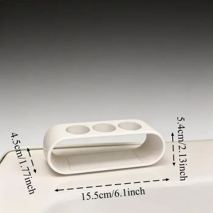 Support pour brosse à dents électrique - Peut accueillir 3 brosses