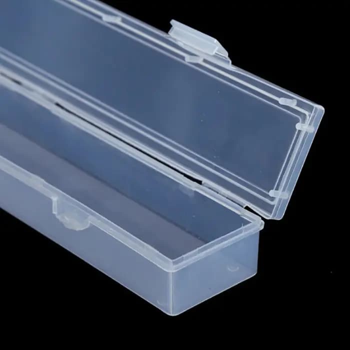 Boîte de rangement transparente